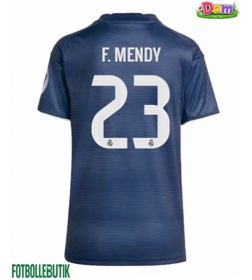 Real Madrid Ferland Mendy #23 Bortatröja Kvinnor 2025-26 Kortärmad